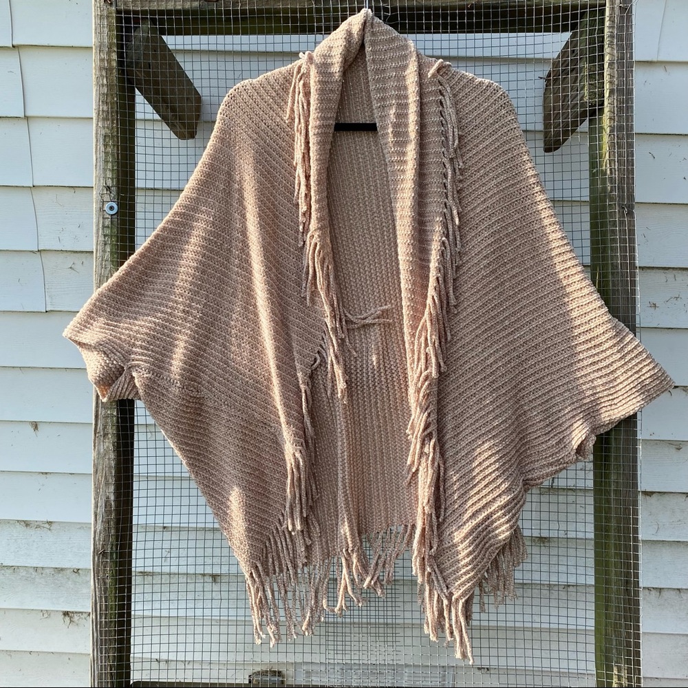 Dress Up fringe poncho